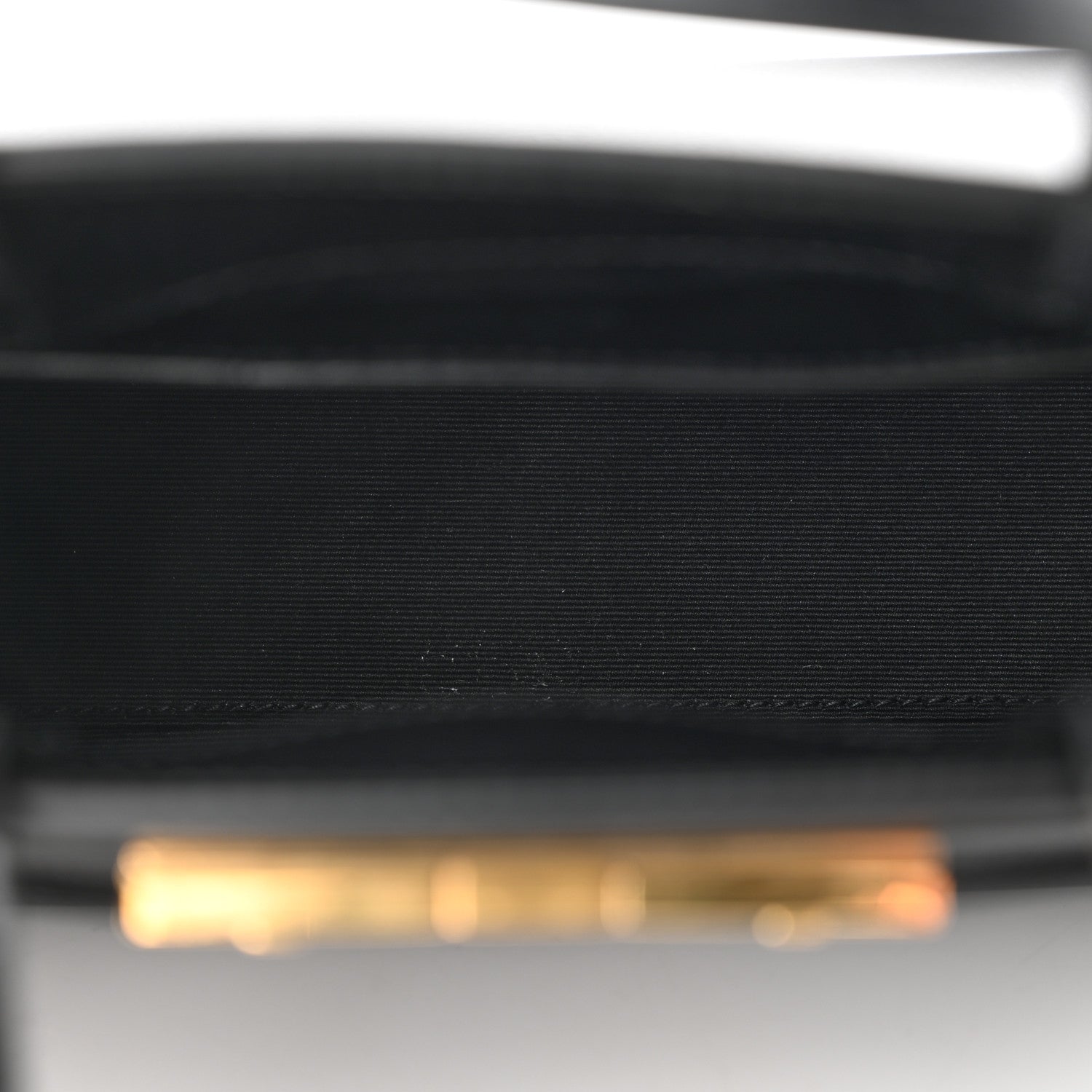 Saint Laurent Smooth Calfskin Manhattan Nano Shopper Tote Black 5 of 14