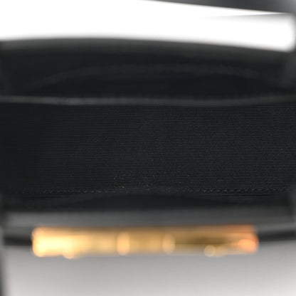Saint Laurent Smooth Calfskin Manhattan Nano Shopper Tote Black 5 of 14