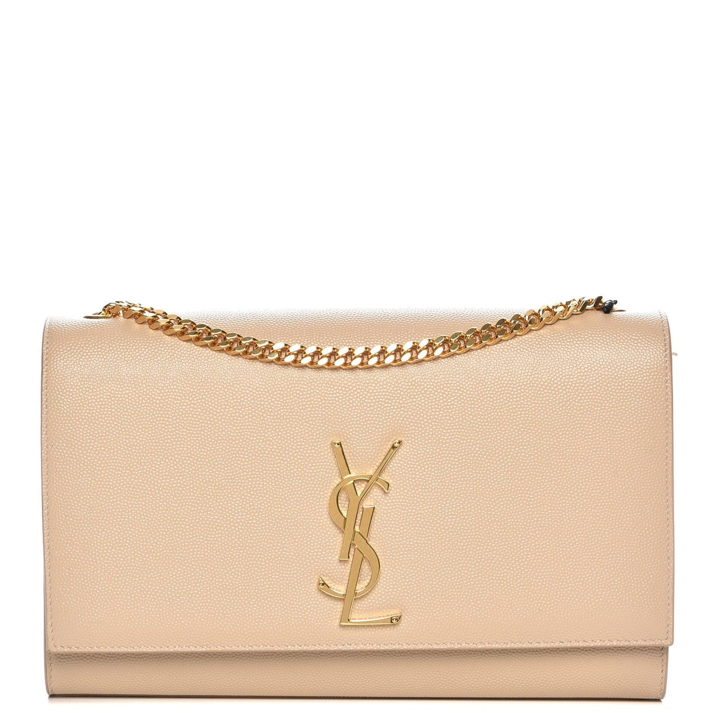 Grain De Poudre Medium Monogram Kate Satchel Nude Powder