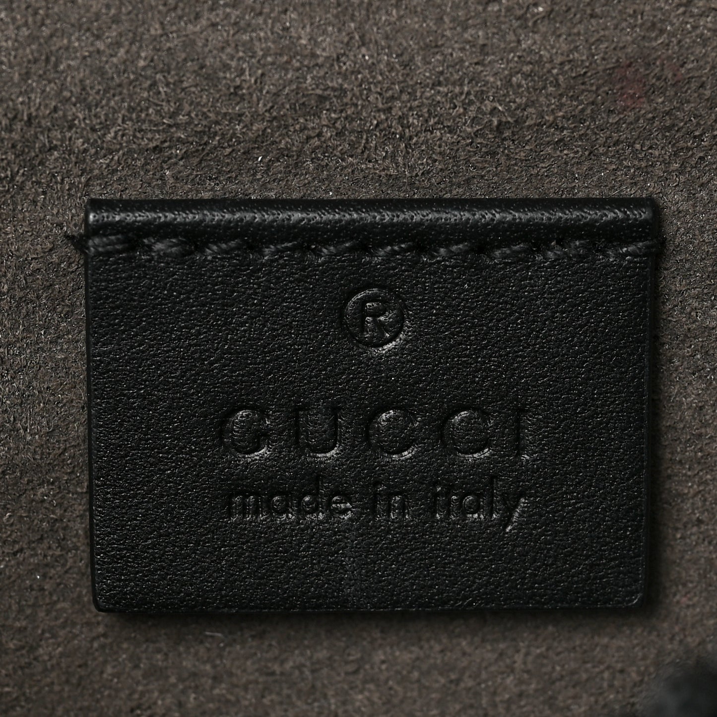 GG Supreme Monogram Belt Bag Black