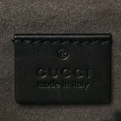 Gucci GG Supreme Monogram Belt Bag Black 6 of 9