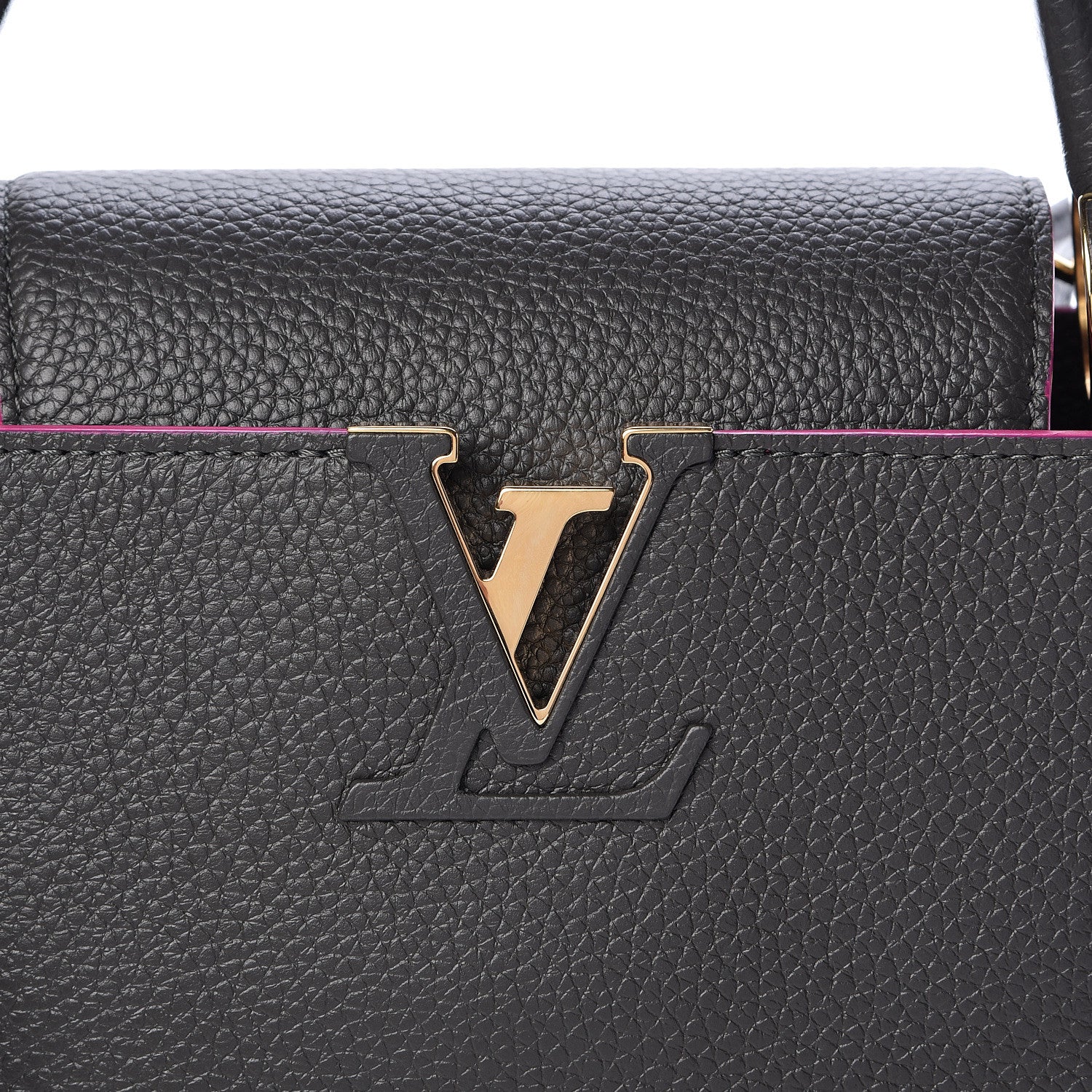 Louis Vuitton Taurillon Capucines PM 7 of 9