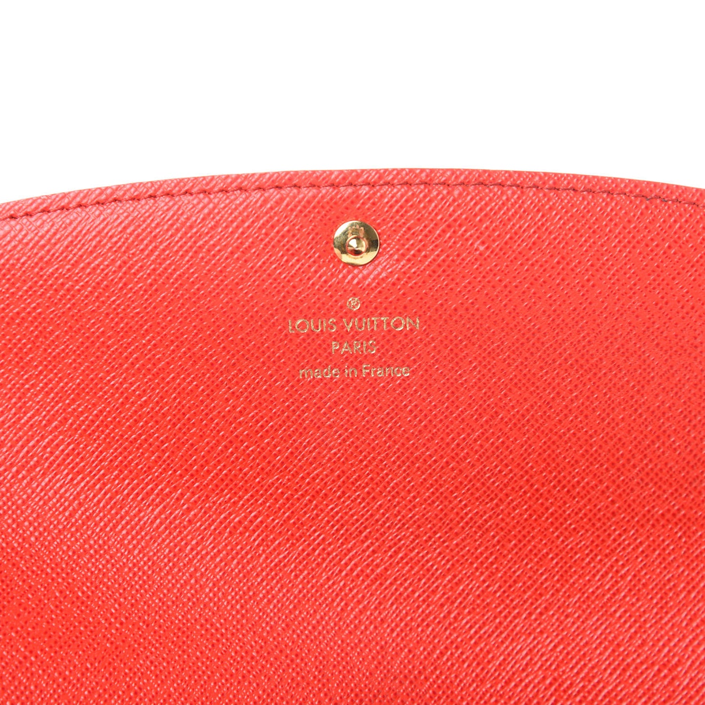 Monogram Bloom Flower Emilie Wallet Coquelicot