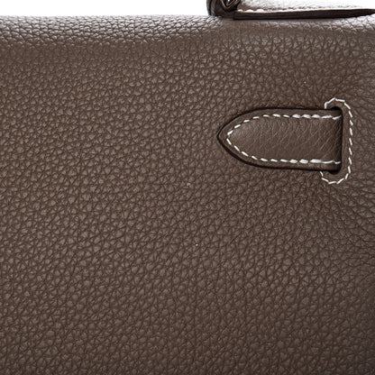 Hermes Togo Kelly Retourne 28 Etoupe 35 of 36