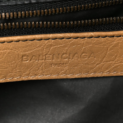 Balenciaga Agneau Classic Hardware Trousse Vanity Case Beige Nougatine 6 of 8