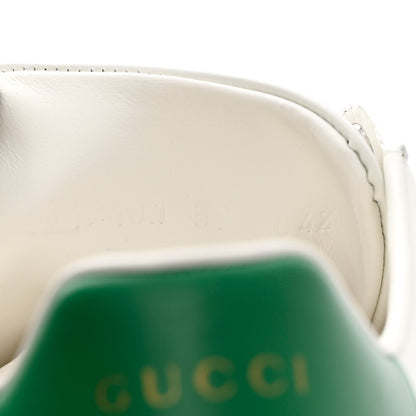 Gucci X DISNEY Calfskin Miro Soft Web Donald Duck Womens Ace Sneakers 39 White New Shamarock 6 of 13