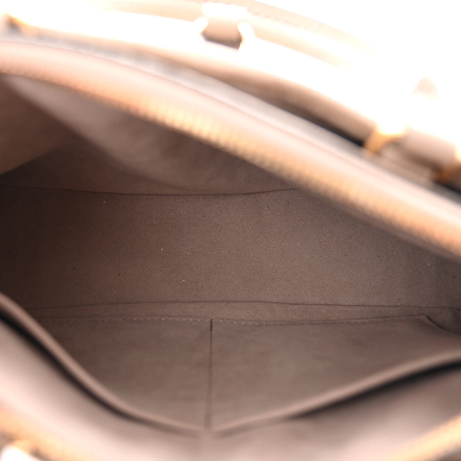 Louis Vuitton Empreinte Monogram Giant Trianon PM Tourterelle Creme 5 of 11