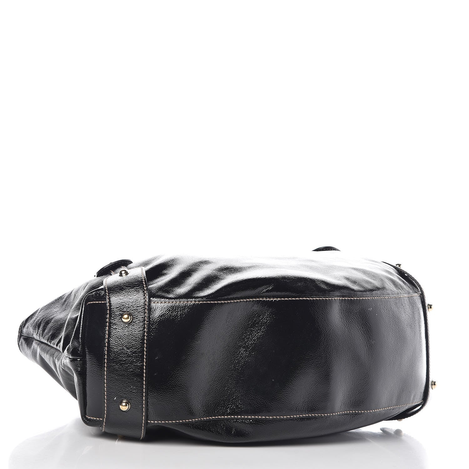 Gucci Patent Medium Pelham Shoulder Bag Black 4 of 11