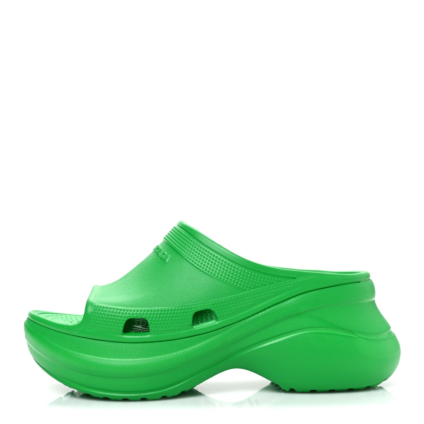 X CROCS Rubber Womens Pool Slides 40 Green