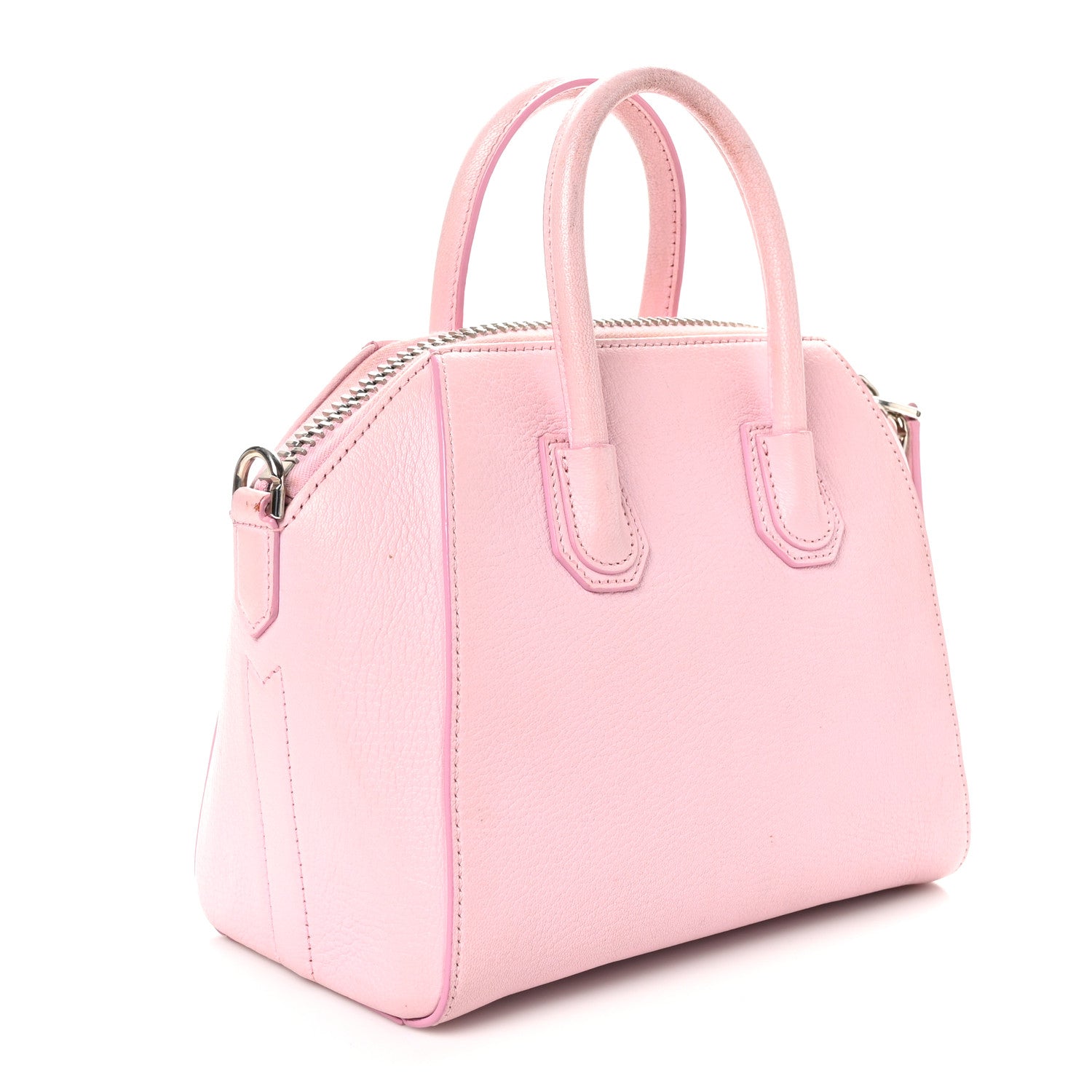 Givenchy Sugar Goatskin Mini Antigona Bright Pink 3 of 11