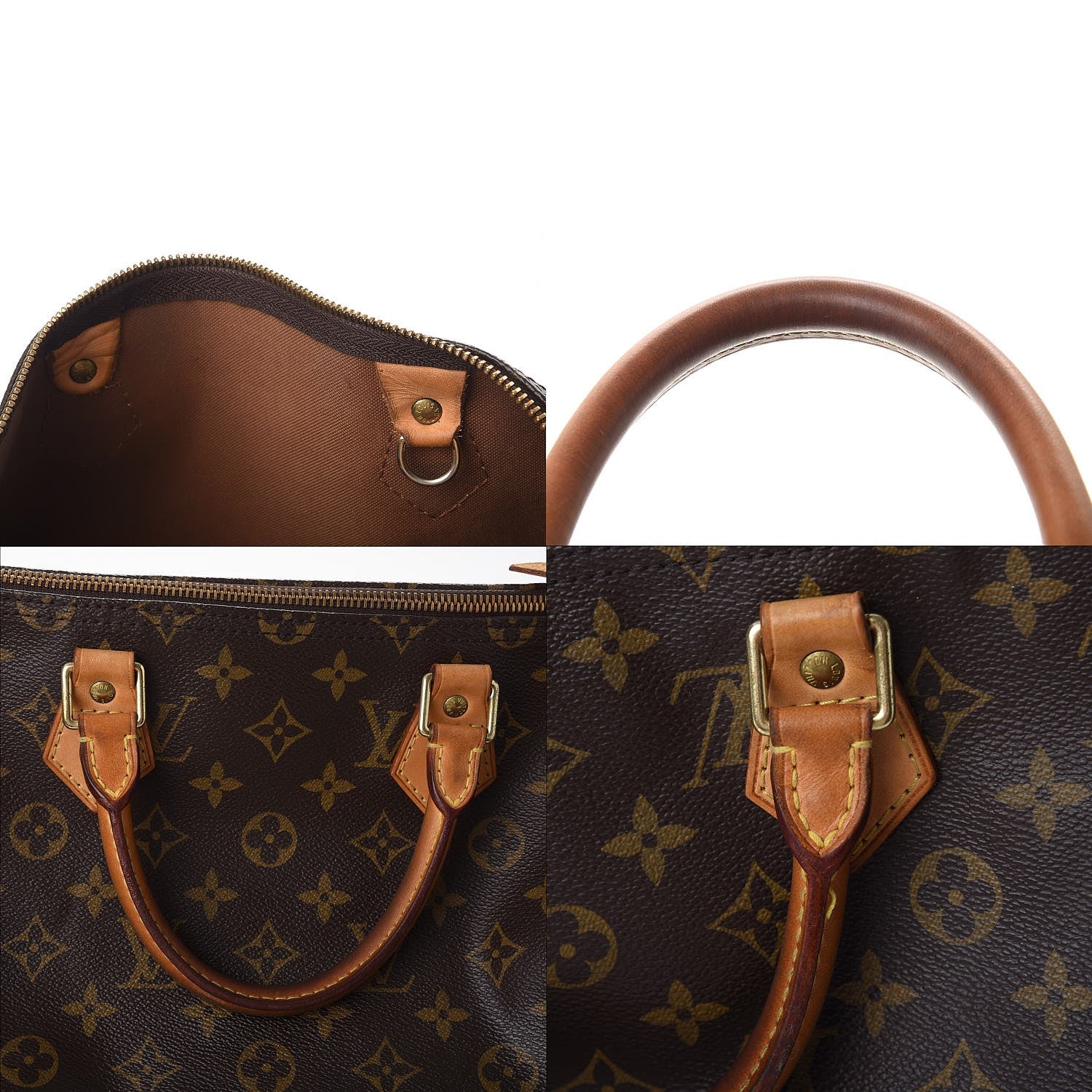 Louis Vuitton Monogram Speedy 35 9 of 10