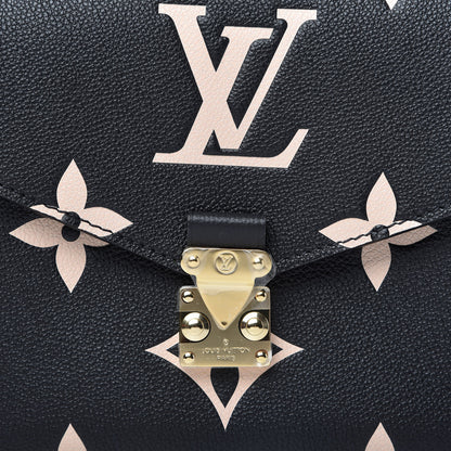 Louis Vuitton Empreinte Monogram Giant Pochette Metis Black Beige 9 of 11