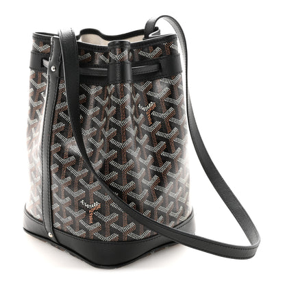 Goyard Goyardine Petit Flot Bucket Bag PM Black 3 of 8