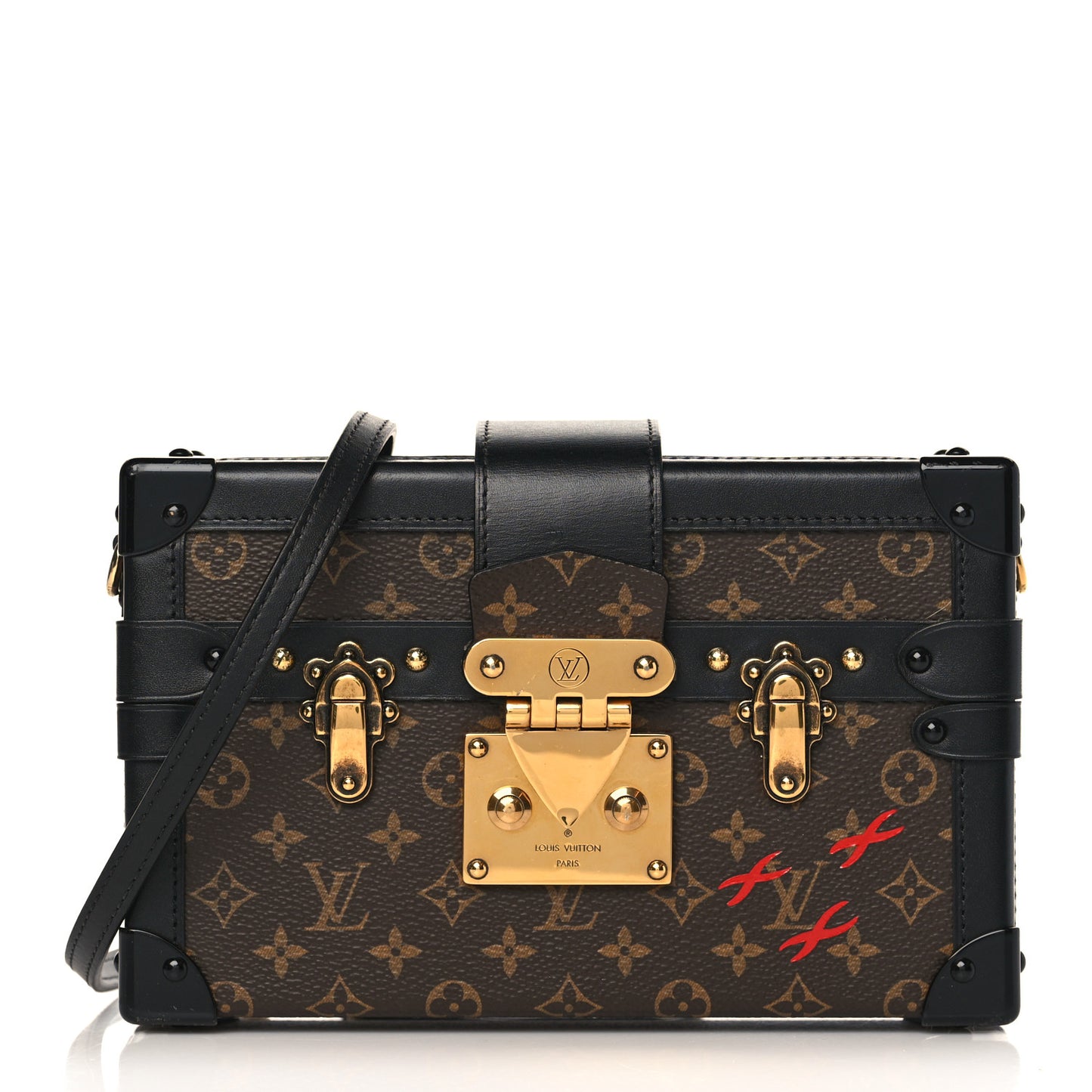 Monogram Petite Malle Black