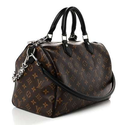 Louis Vuitton Monogram Speedy Soft 30 Dark 3 of 9