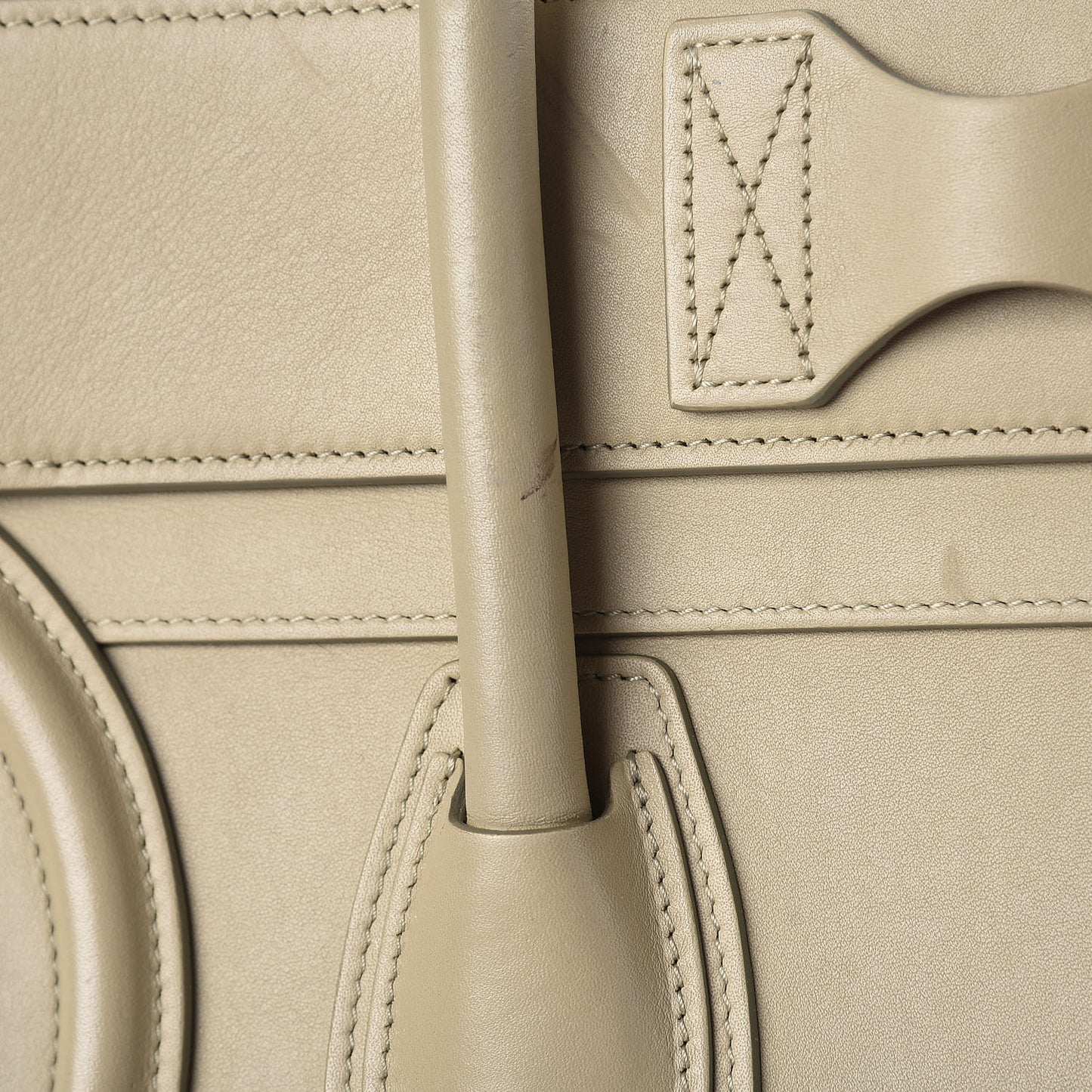 Smooth Calfskin Mini Luggage Mastic