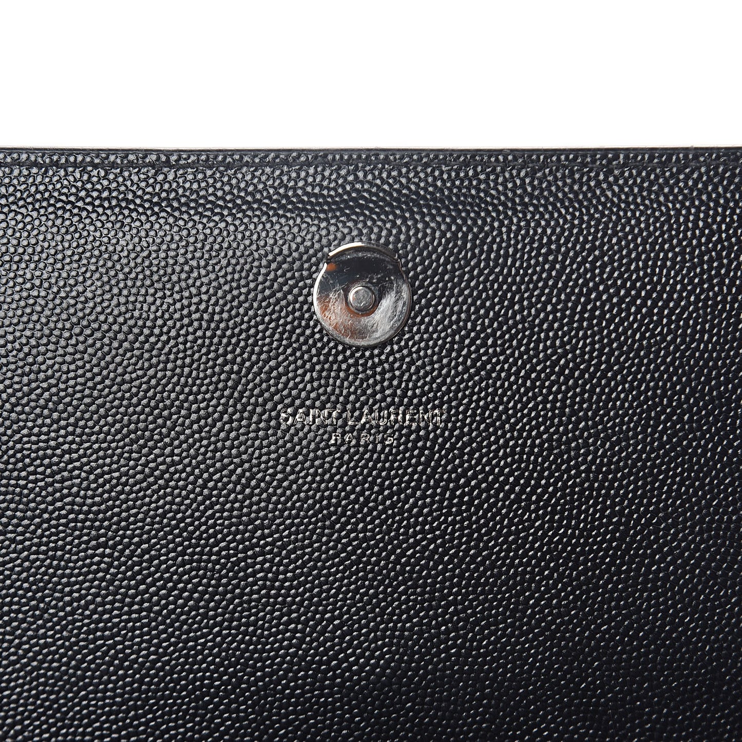 Grain De Poudre Medium Classic Monogram Kate Satchel Black