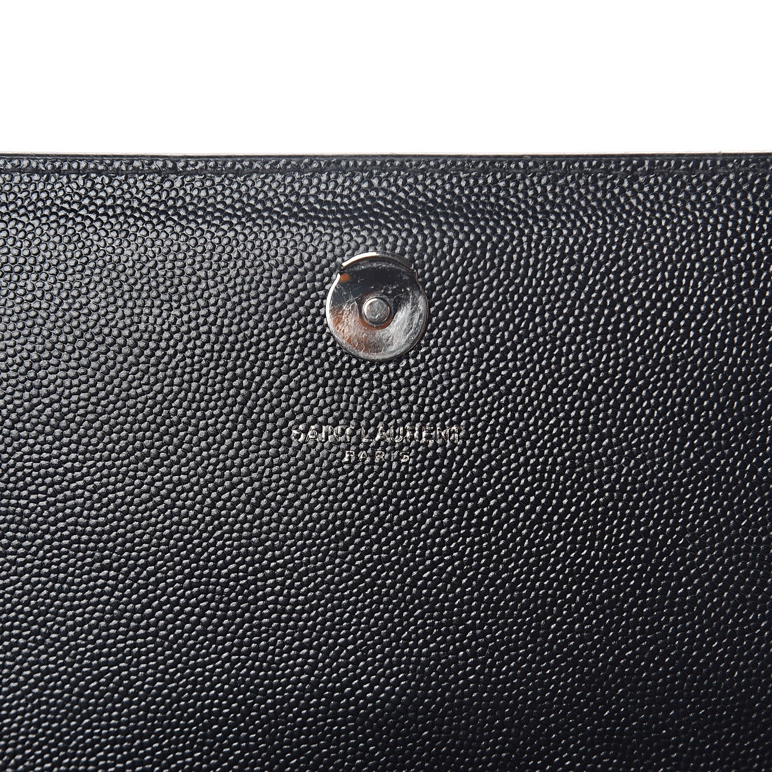 Saint Laurent Grain De Poudre Medium Classic Monogram Kate Satchel Black 7 of 10