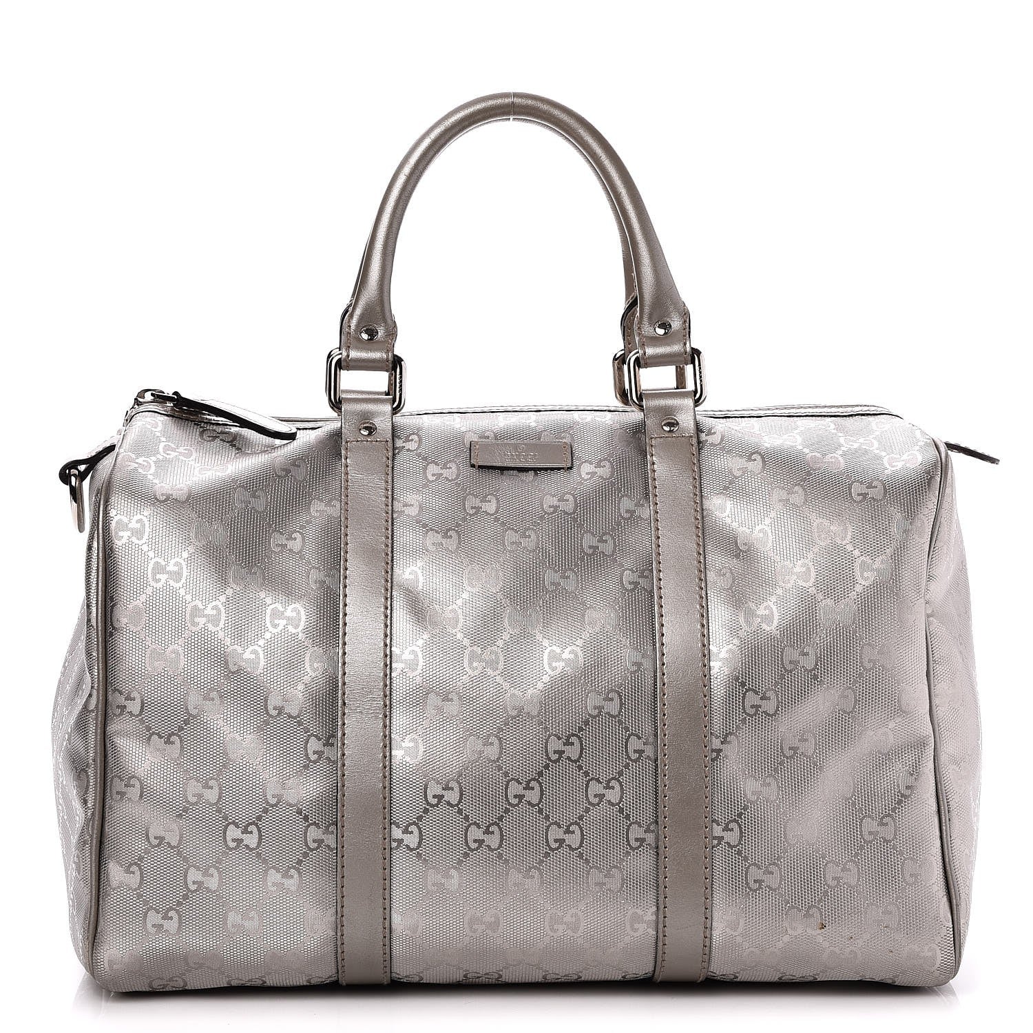 Gucci Imprime Monogram Medium Joy Boston Silver 1 of 8