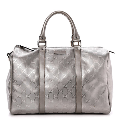 Gucci Imprime Monogram Medium Joy Boston Silver 1 of 8