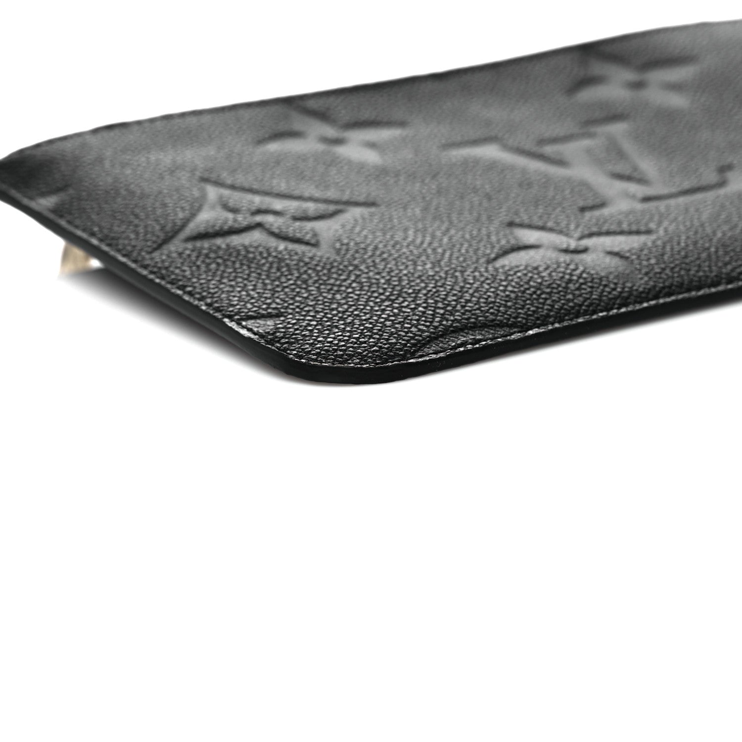 Louis Vuitton Empreinte Monogram Giant Neverfull MM Pochette Black 6 of 7