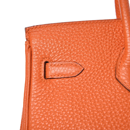 Hermes Togo Birkin 25 Orange 29 of 33