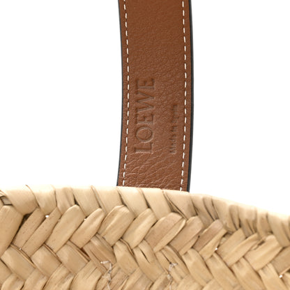 Loewe Raffia Medium Basket Tote Bag Natural Tan 6 of 10