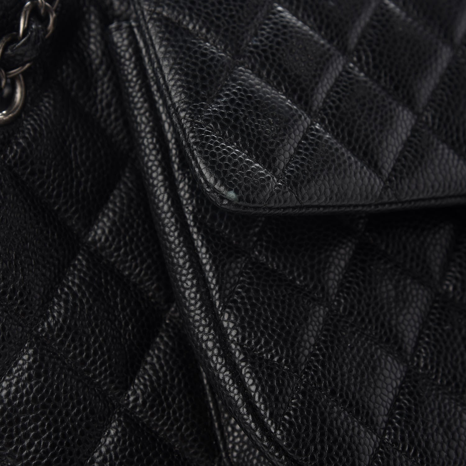 Chanel Caviar Quilted Flap Tote Black 11 of 14