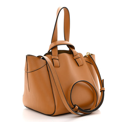 Loewe Calfskin Small Hammock Nugget Shoulder Bag Light Caramel 3 of 14