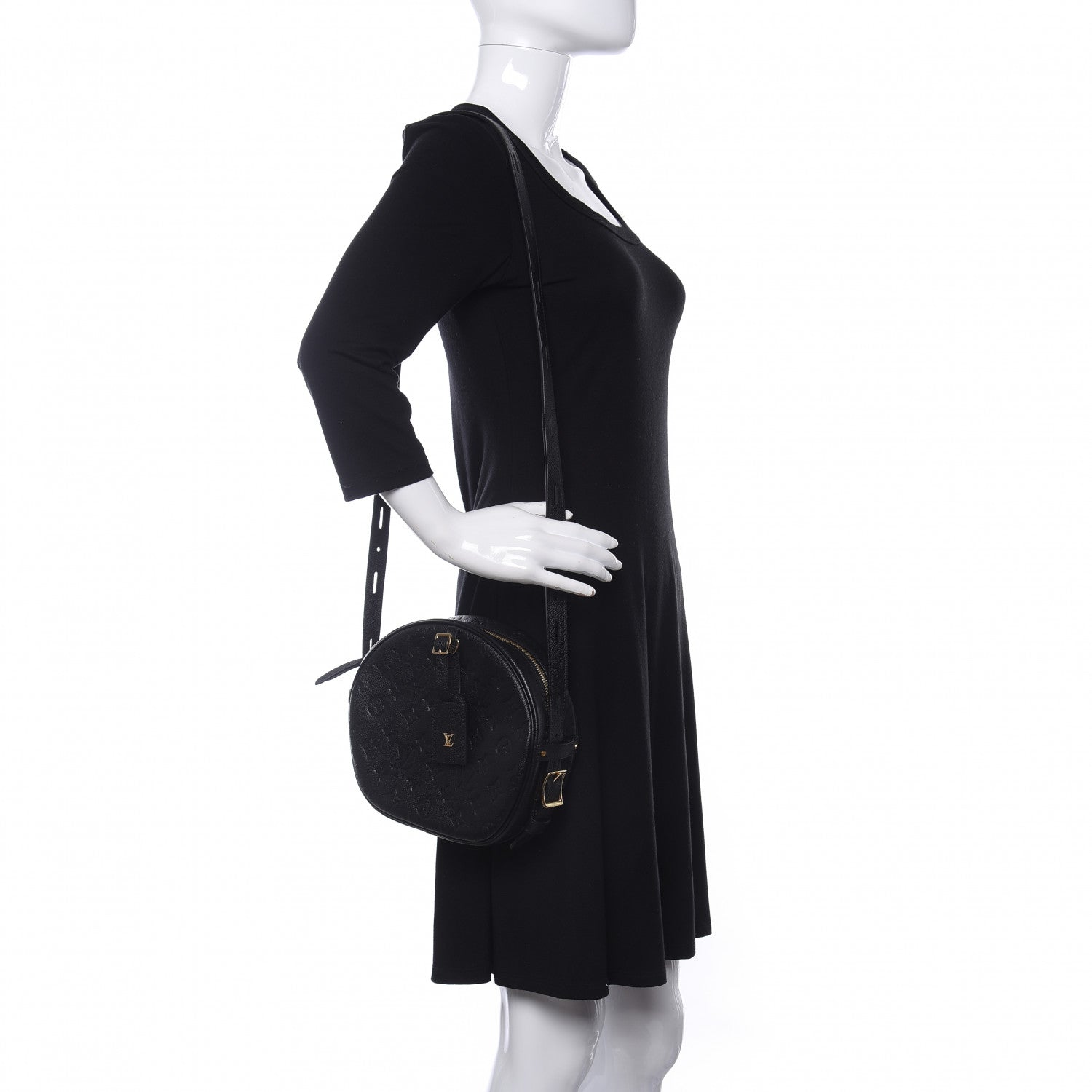 Louis Vuitton Empreinte Boite Chapeau Souple MM Black 2 of 9
