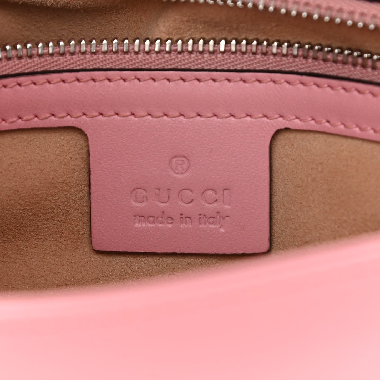 Calfskin Matelasse Small GG Marmont Shoulder Bag Wild Rose