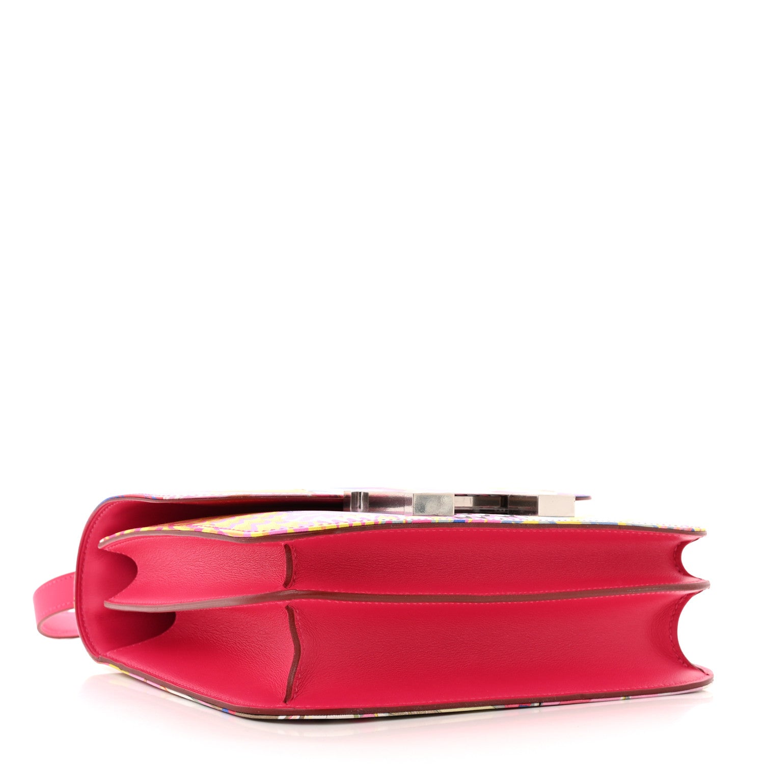 Hermes Swift Silk Marble Printed Constance 24 Rose Azalee Rose Mexico 4 of 10