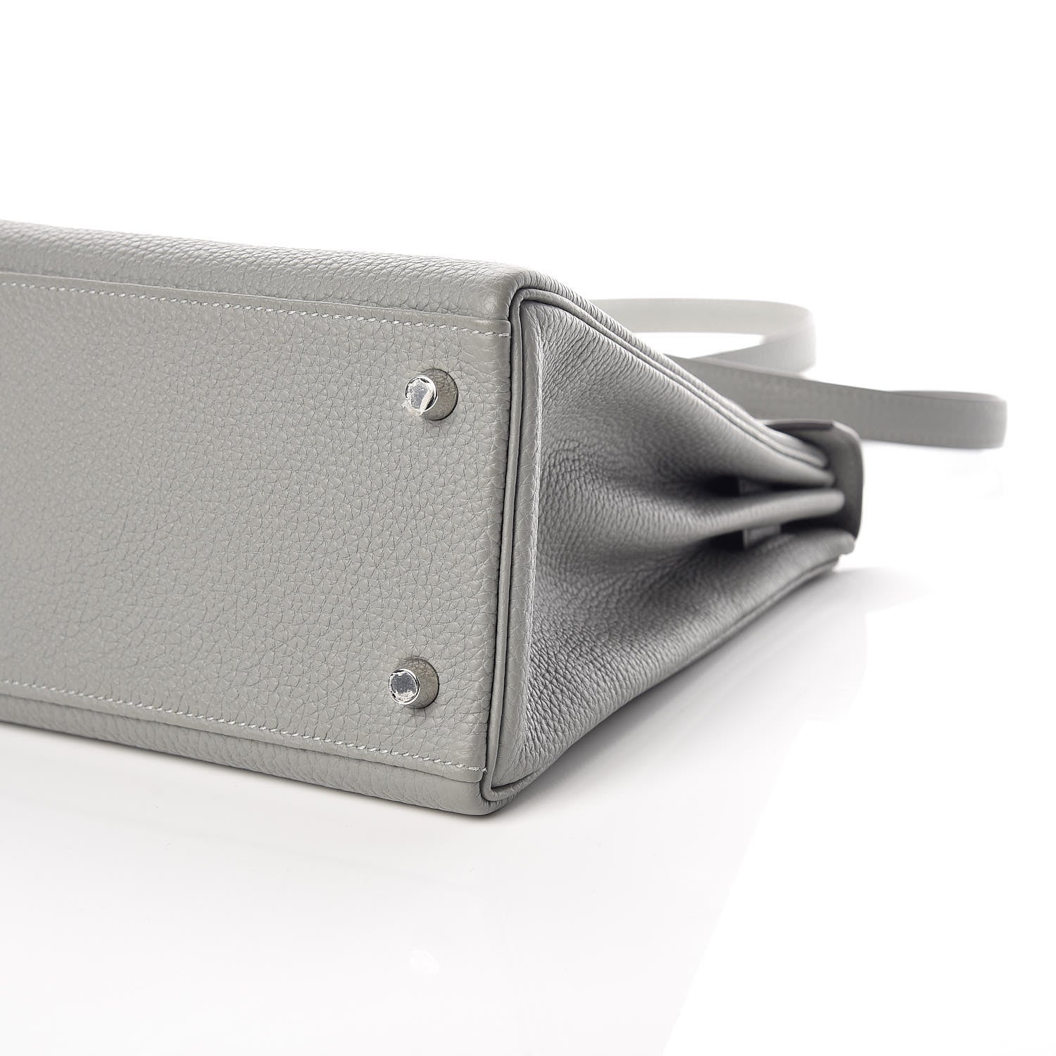 Hermes Togo Kelly Retourne 28 Gris Mouette 7 of 40
