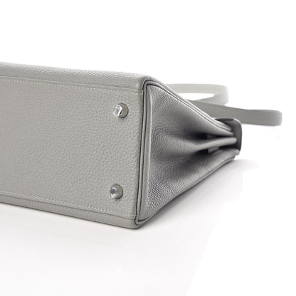 Hermes Togo Kelly Retourne 28 Gris Mouette 7 of 40