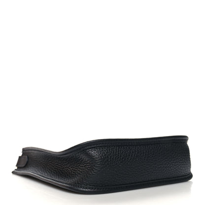 Hermes Taurillon Clemence Evelyne TPM Black 4 of 11