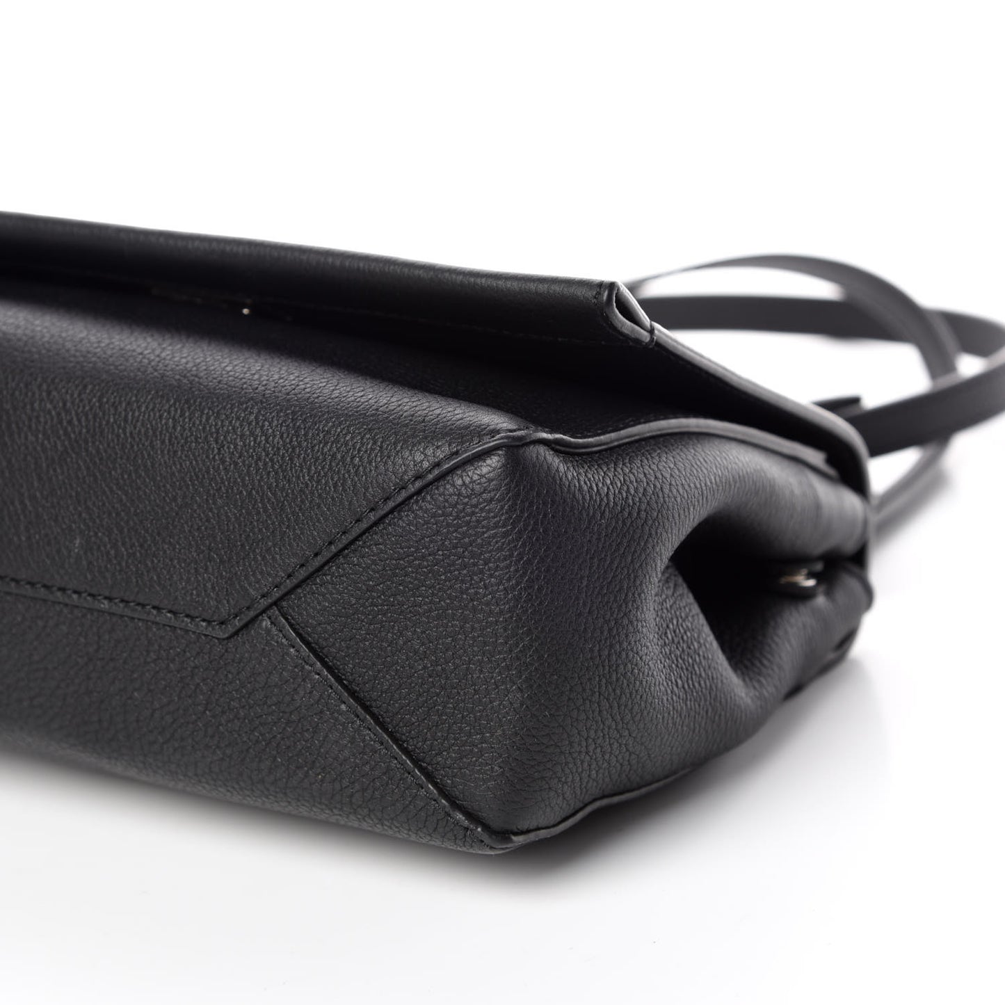 Calfskin Lockme II Chain Bag BB Black