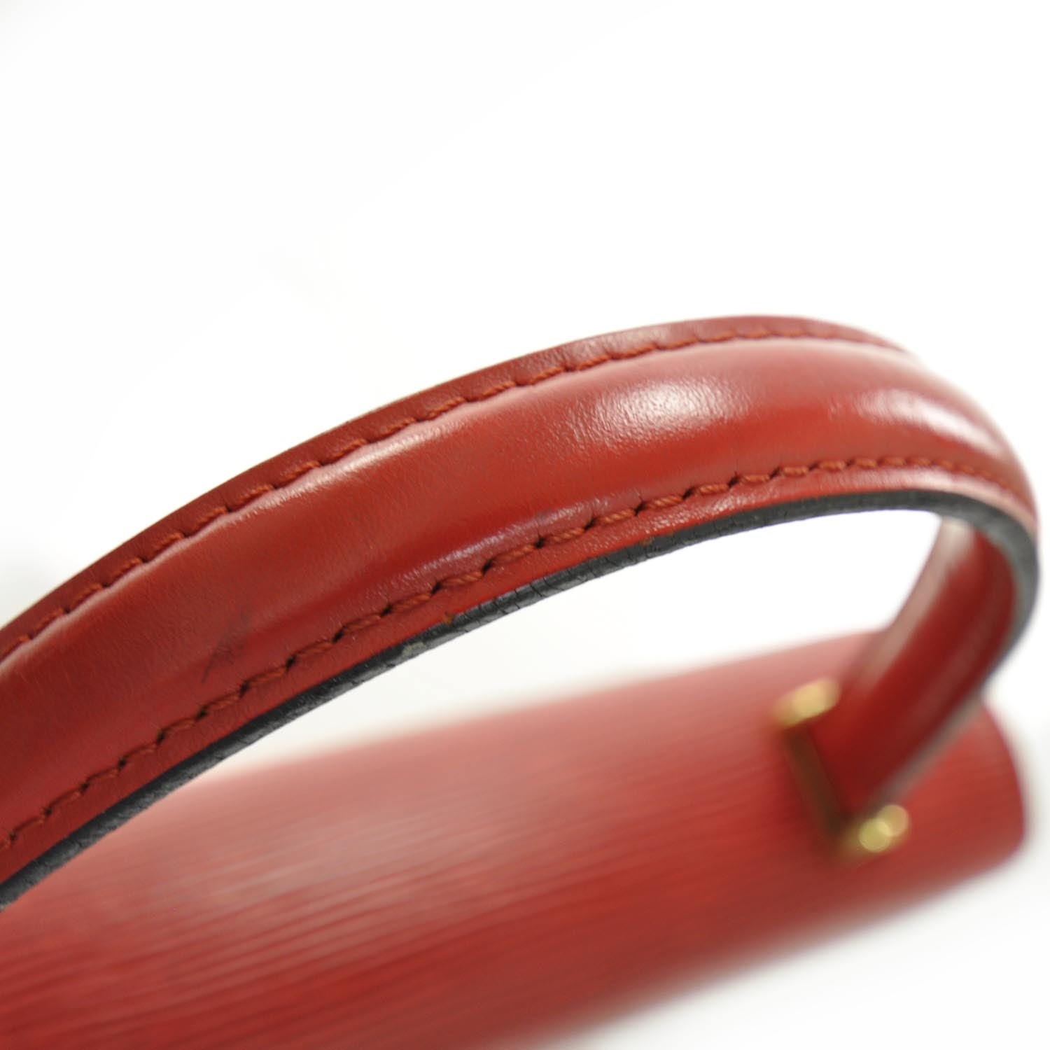 Louis Vuitton Epi Malesherbes Red 8 of 9