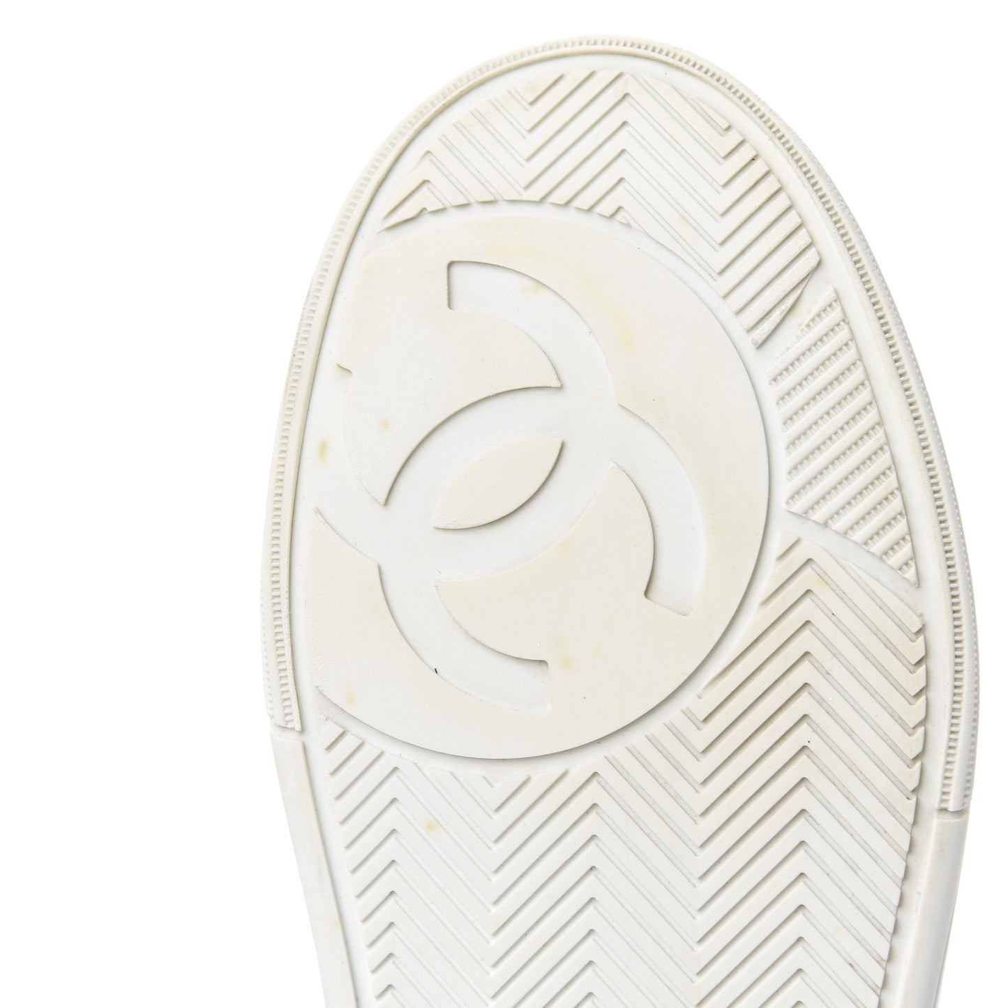 Calfskin Womens Logo Sneakers 40 White Blue