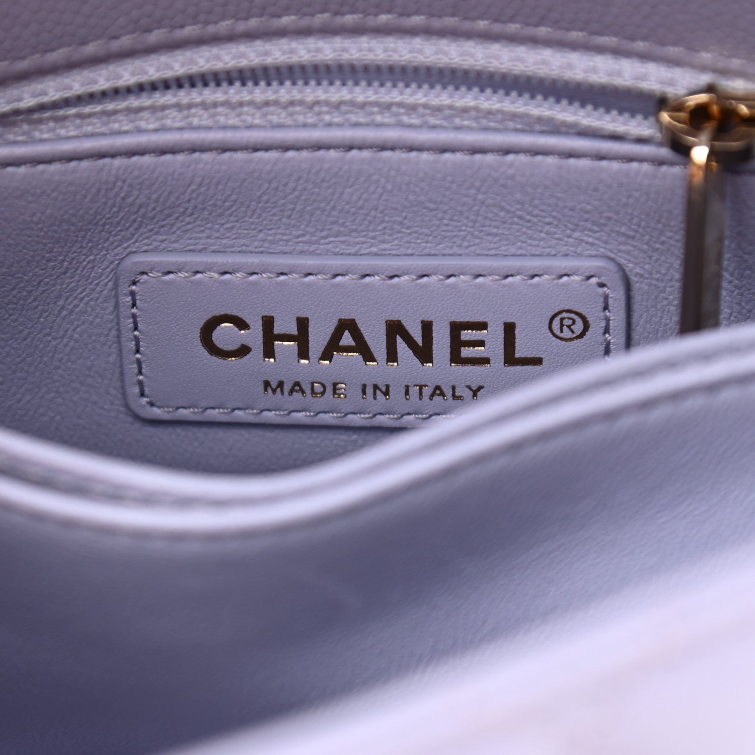 Chanel Caviar Quilted Extra Mini Coco Handle Flap Light Purple 6 of 12