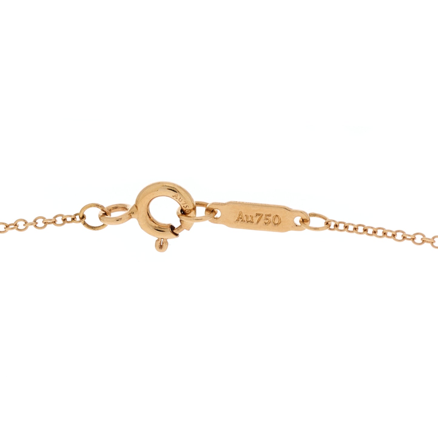 18K Rose Gold Diamond Cross Pendant Necklace