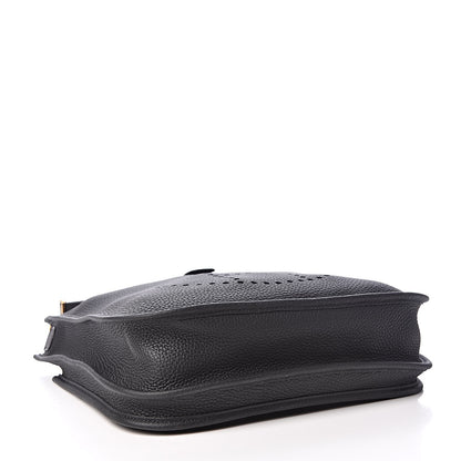 Hermes Taurillon Clemence Evelyne III PM Black 4 of 9