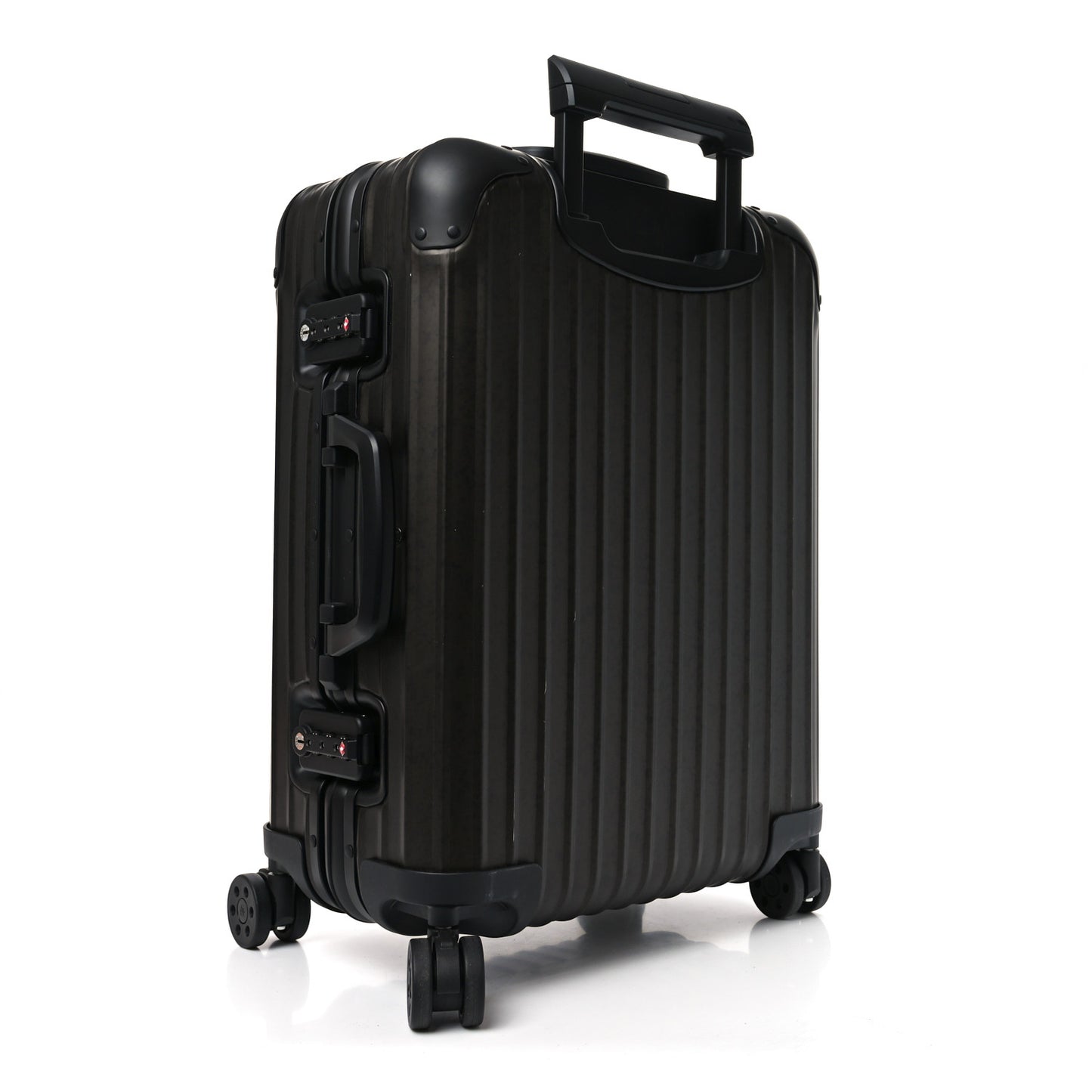 X RICK OWENS Aluminum Original Cabin Luggage Bronze