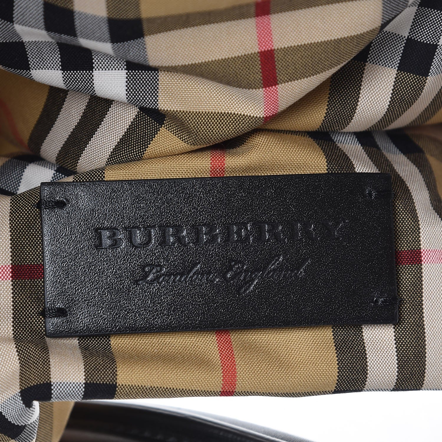 Burberry Plastic Medium Shopper Antique Yellow Black 6 of 11