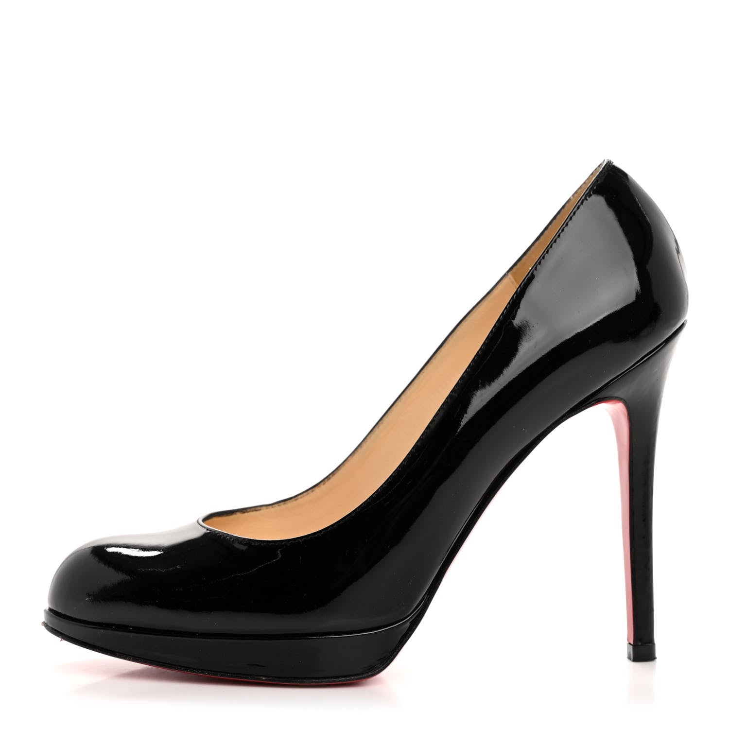 Christian Louboutin Patent Dolly 85 Pumps 37.5 Black 1 of 11