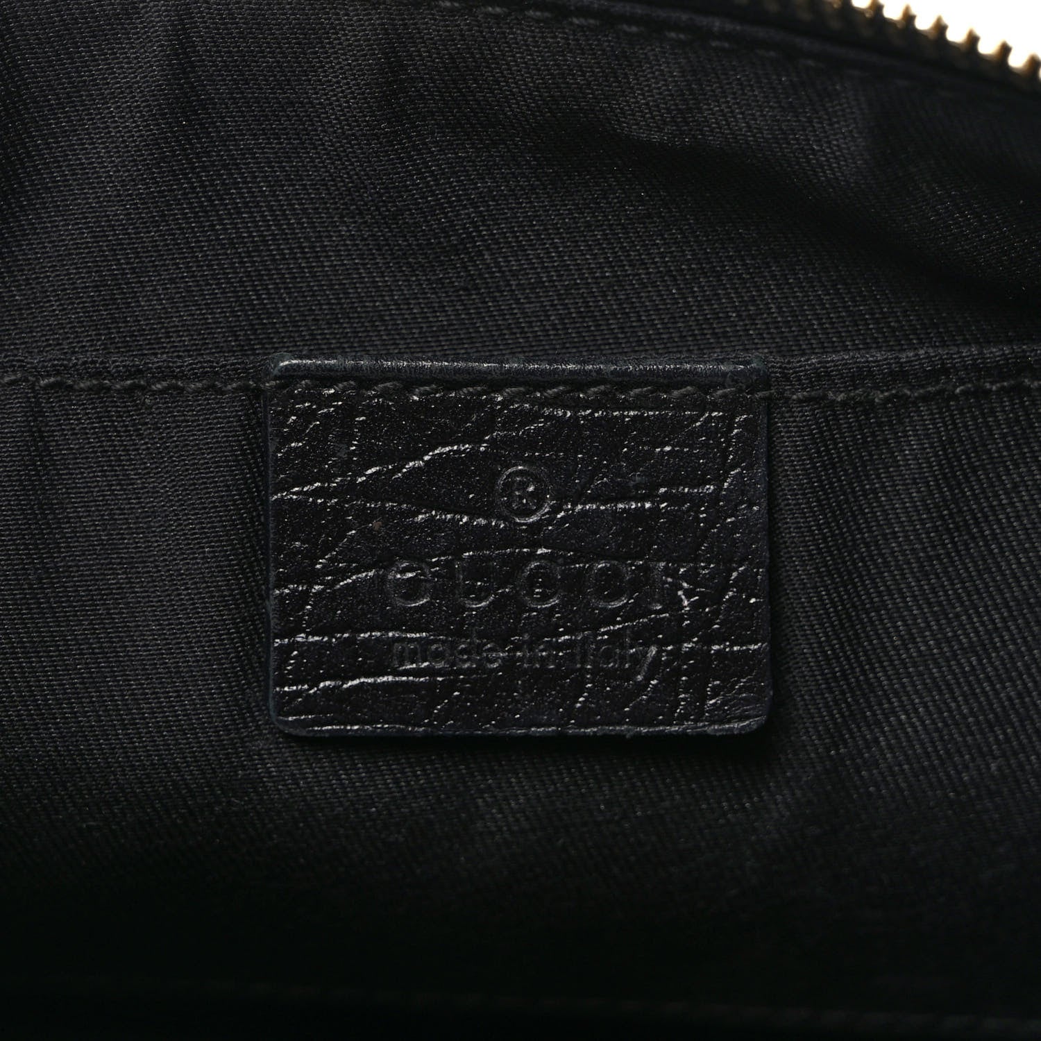 Gucci Monogram Jolicoeur Wristlet Black 6 of 10