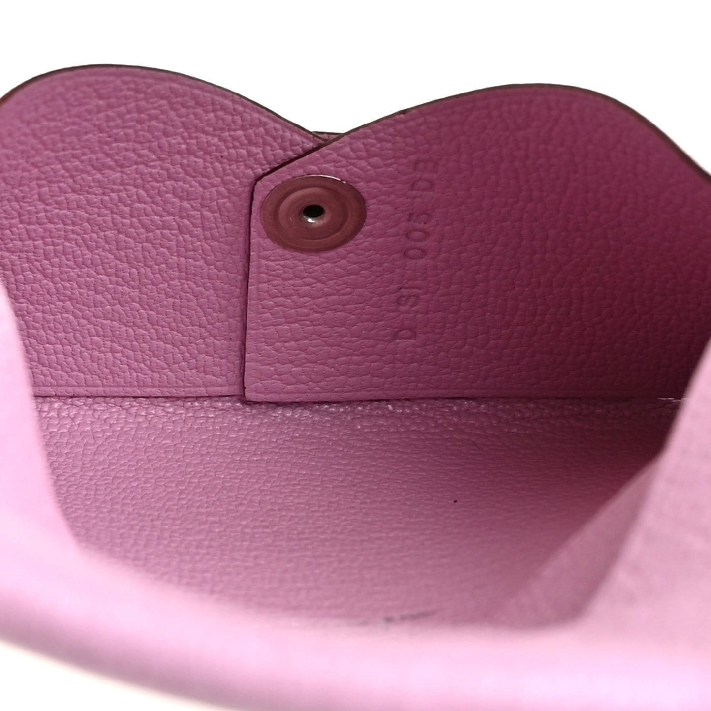 Chevre Mysore Calvi Card Case Mauve Sylvestre