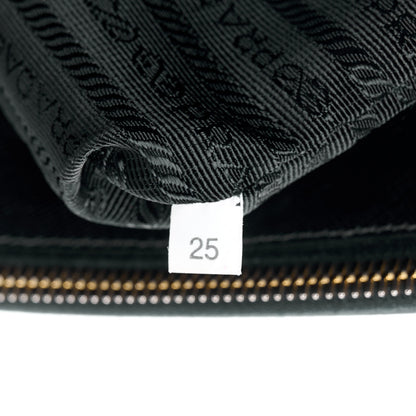 Prada Saffiano Large Galleria Double Zip Tote Black 7 of 13