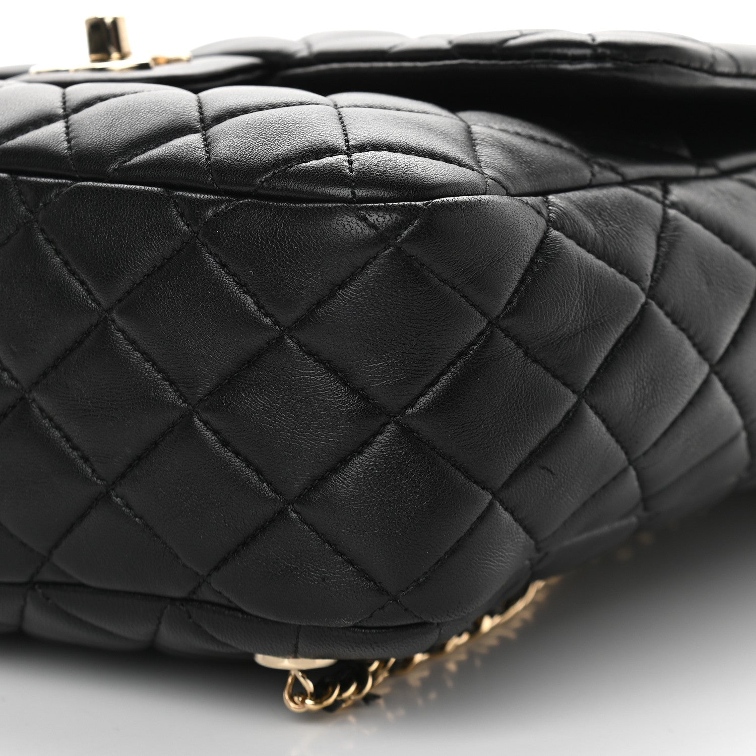 Chanel Lambskin Quilted Large In Seoul Backpack Navy 9 of 9