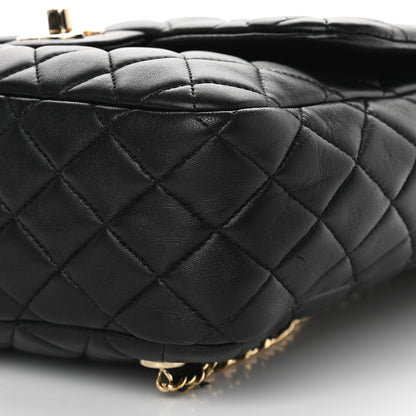 Chanel Lambskin Quilted Large In Seoul Backpack Navy 9 of 9