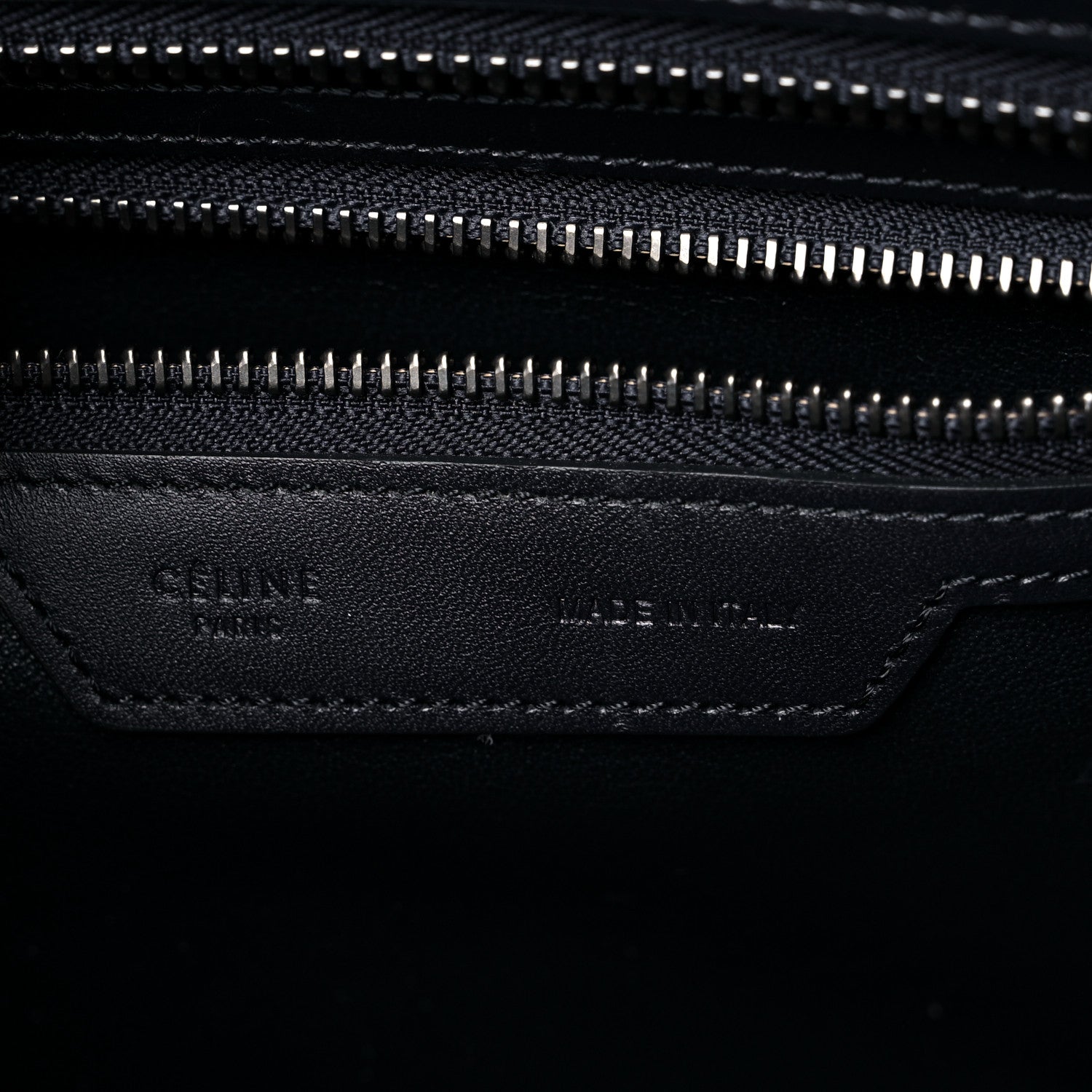 Celine Bullhide Nubuck Micro Tri-Color Luggage White 7 of 14